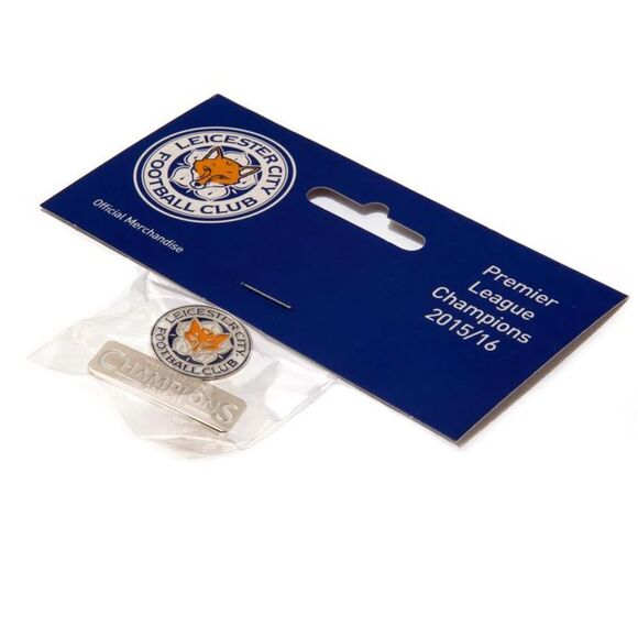 Leicester City FC Champions Badge / Multi Colored - Picture 2 of 2